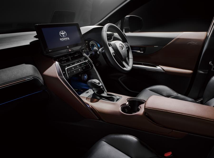 Интерьер Toyota Harrier 2020 года  (фото 25 из 40)